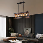 5-Light Linear Island Chandelier