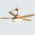 Oak Streamline Ceiling Fan