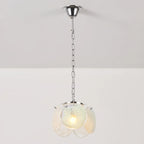 Illuminated Modern White Colorful Disc Pendant Light Studio Shot