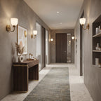 Opal Glass Brass Wall Sconce