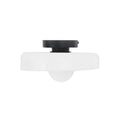 Orange Metal Drum Flush Mount
