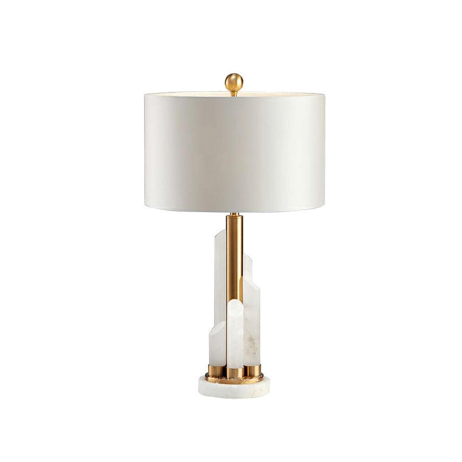 Lampe de table d'appoint Orbit Alabaster