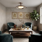 Orbital Dome Ceiling Light