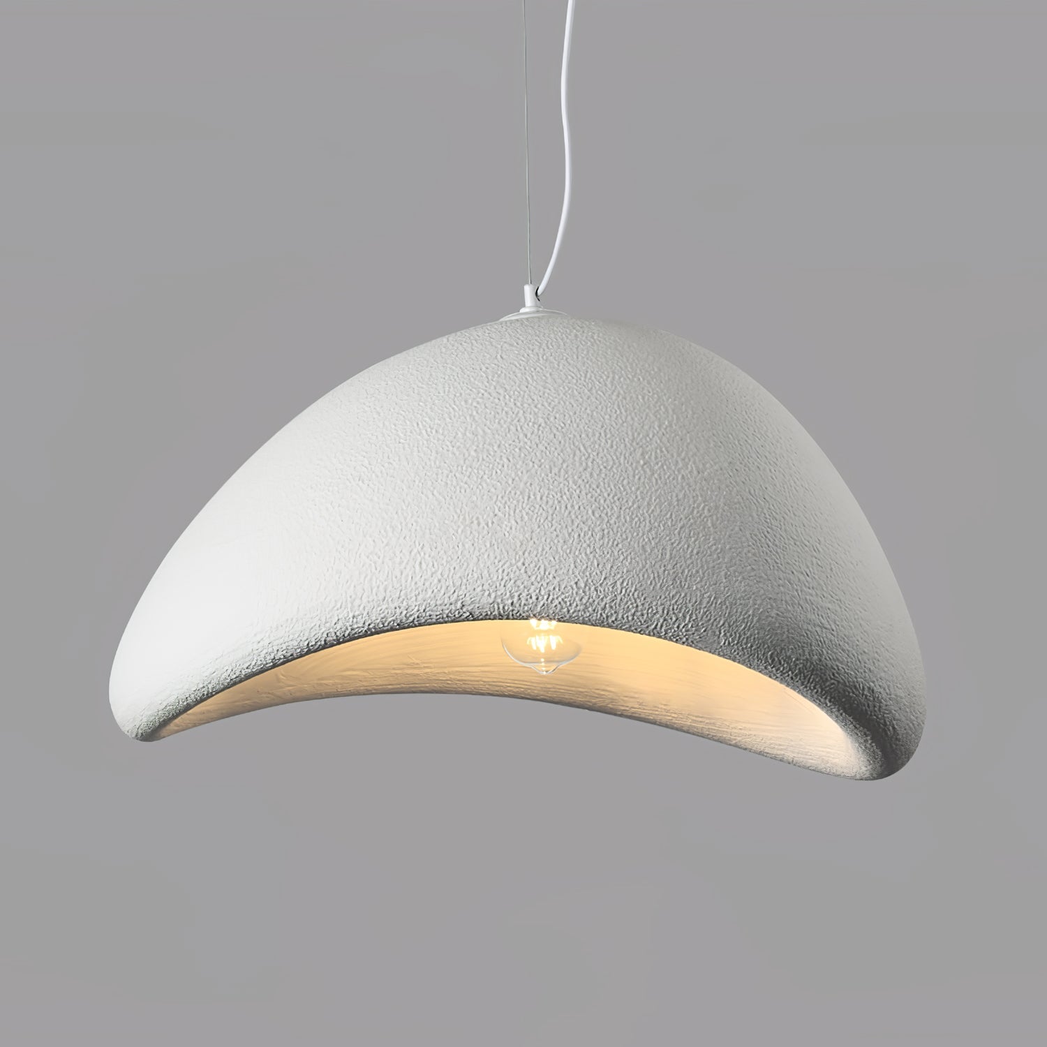 Organic Polystyrene Pendant Light