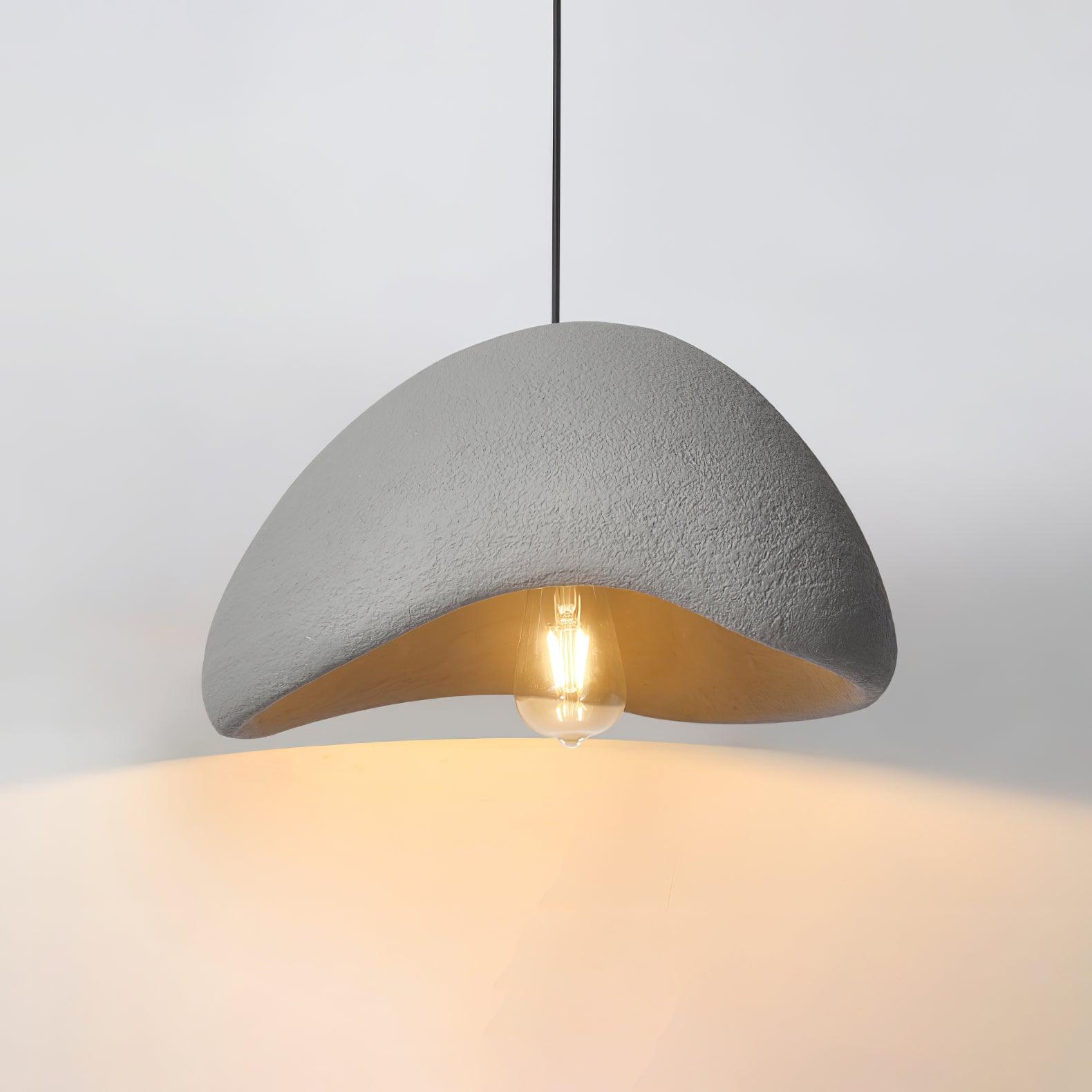 Organic Polystyrene Pendant Light