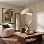 Organic Polystyrene Pendant Light