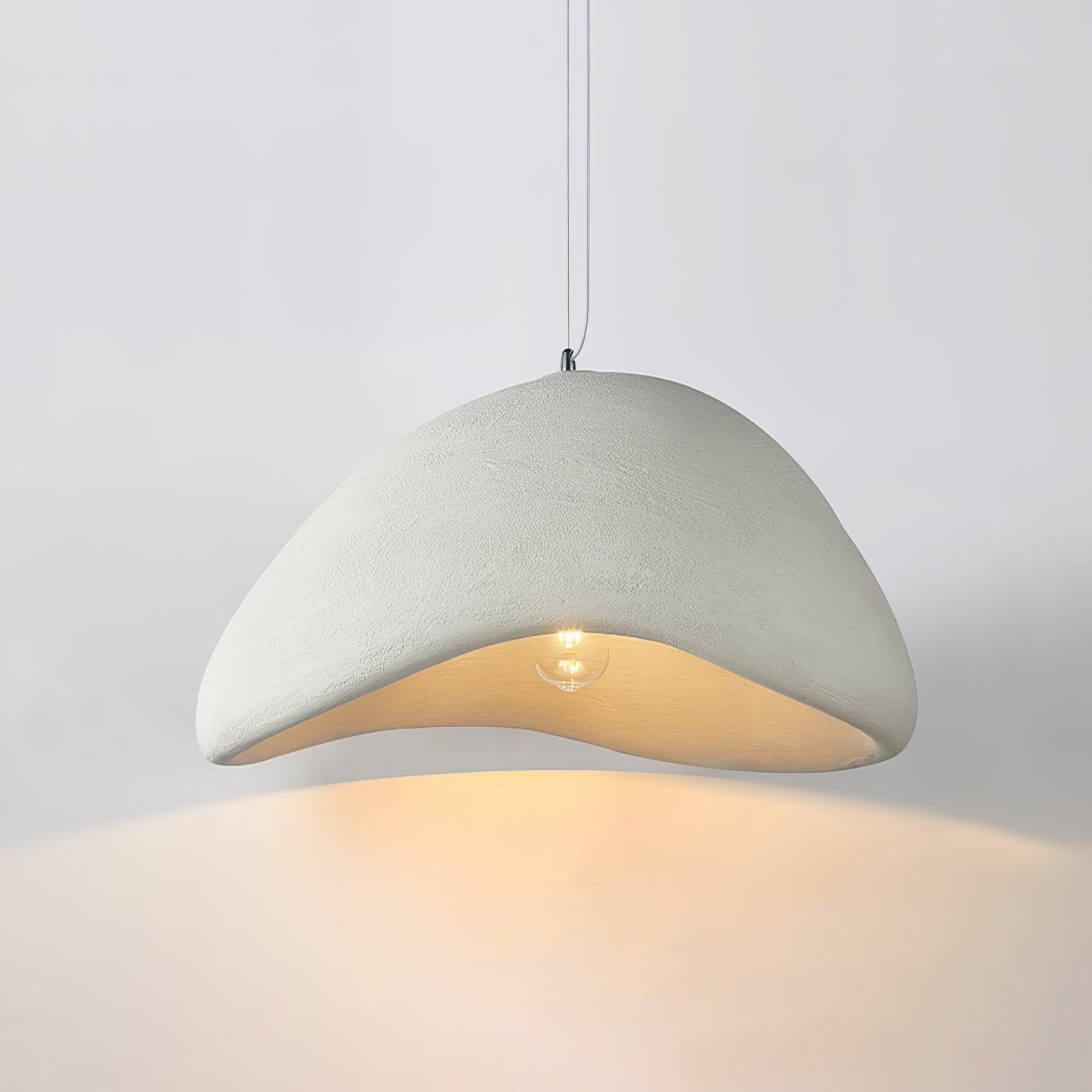 Organic Polystyrene Pendant Light