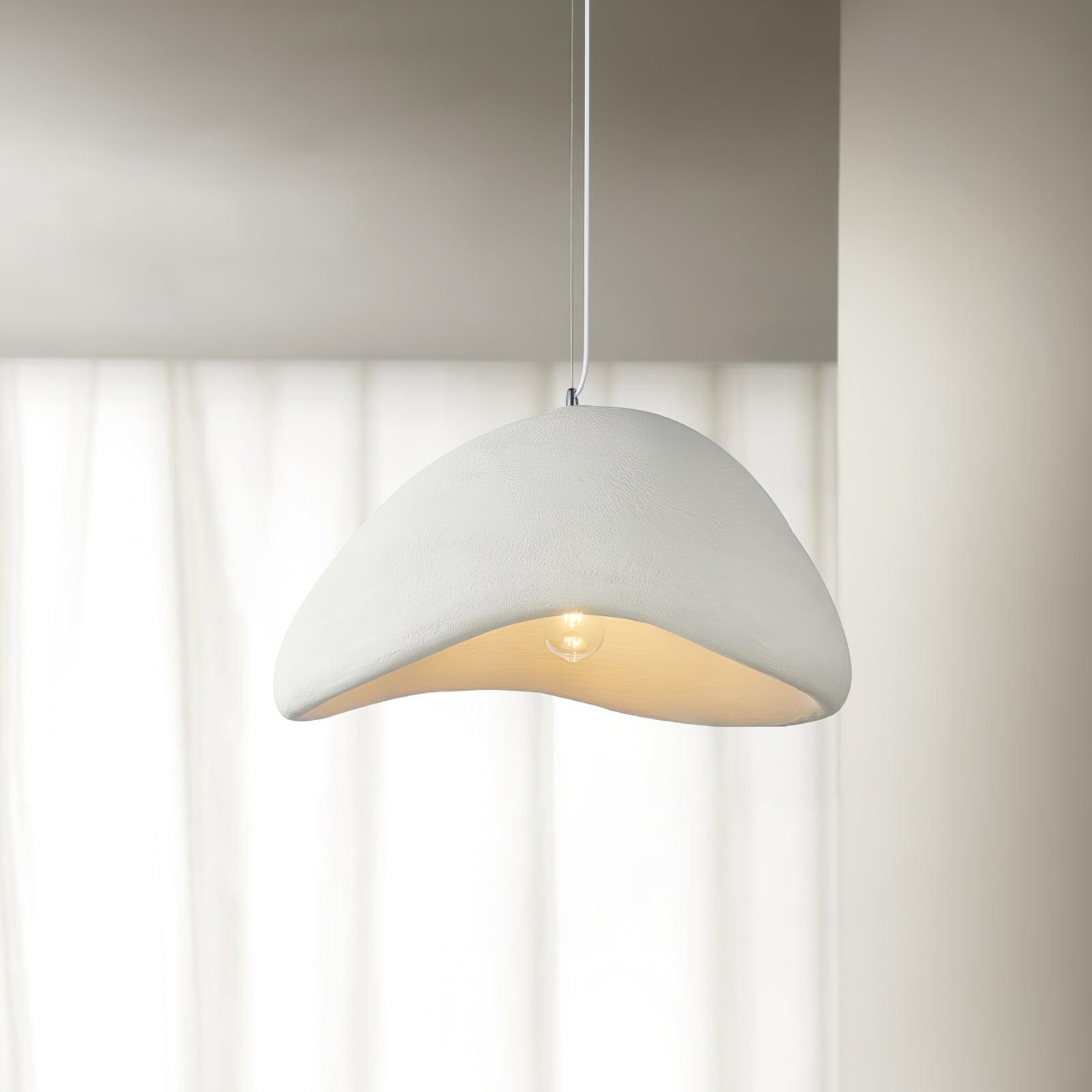 Organic Polystyrene Pendant Light