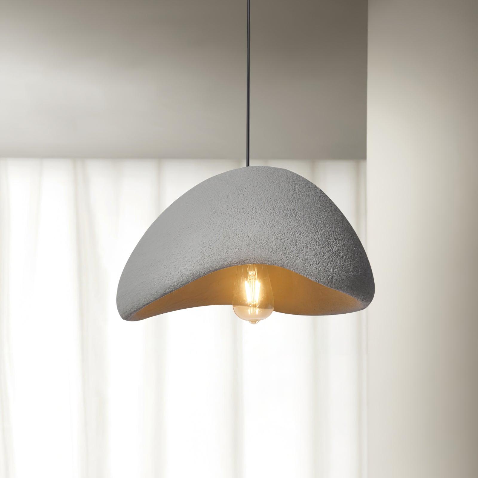 Organic Polystyrene Pendant Light