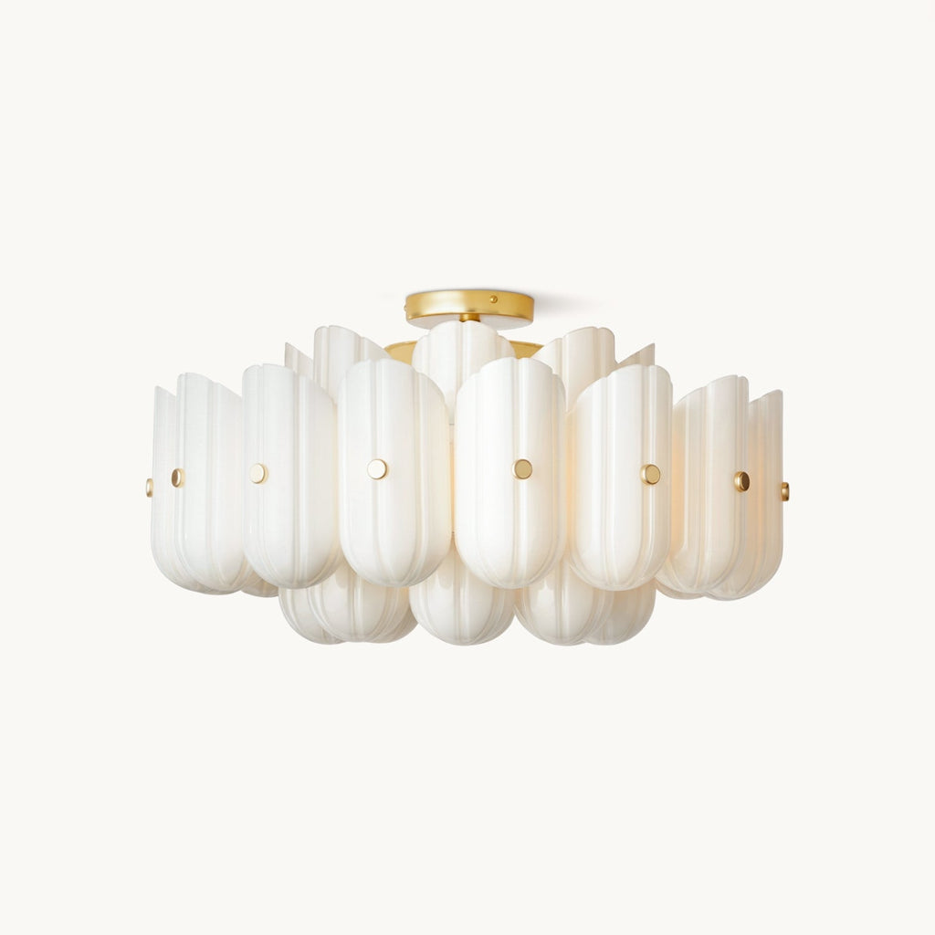 Origami Glass Ceiling Lamp