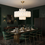Origami Glass Chandelier