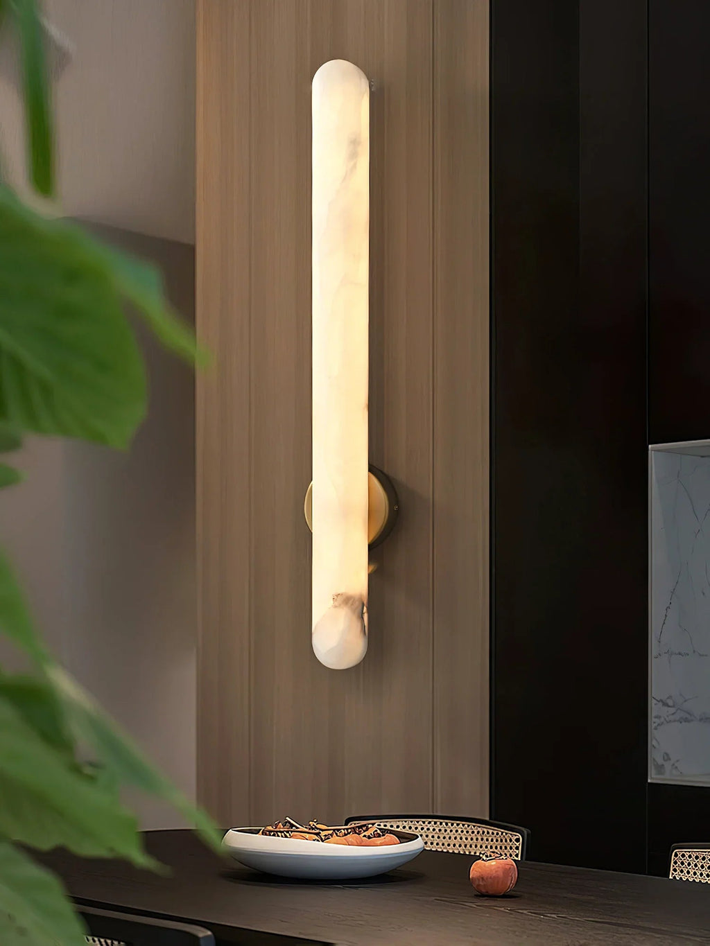 Oval Alunari Alabaster Wall Sconce