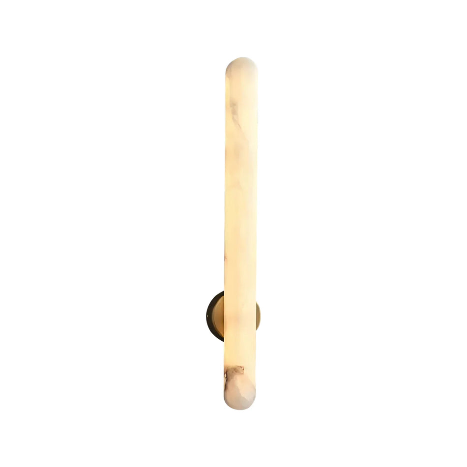 Oval Alunari Alabaster Wall Sconce