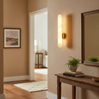 Oval Alunari Alabaster Wall Sconce