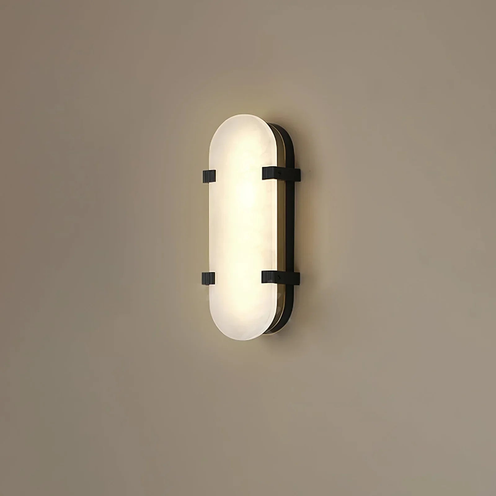 Oval Calla Alabaster Wall Sconce