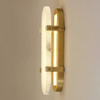 Oval Calla Alabaster Wall Sconce