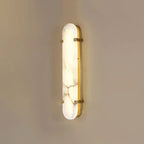 Oval Calla Alabaster Wall Sconce