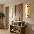 Oval Calla Alabaster Wall Sconce