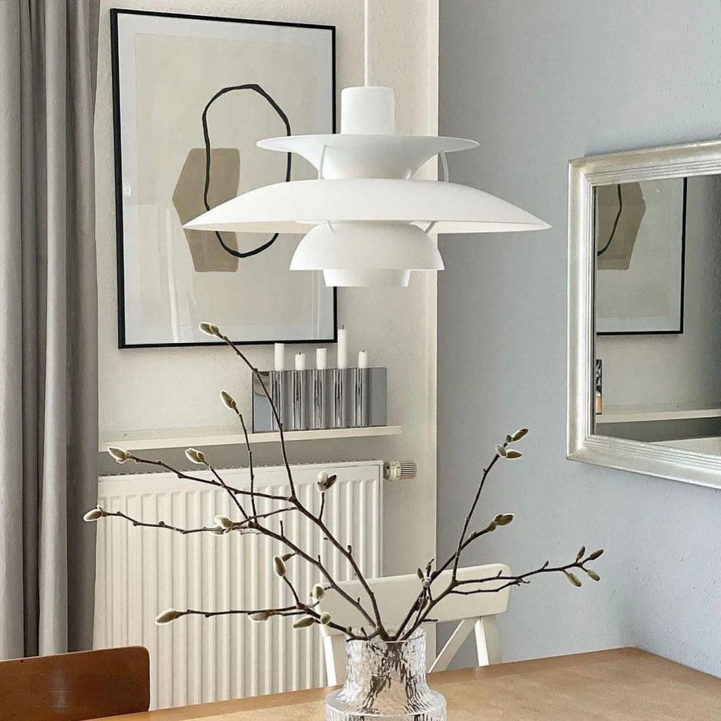 Modern Nordic Pendant Light in Minimalist Interior Setting