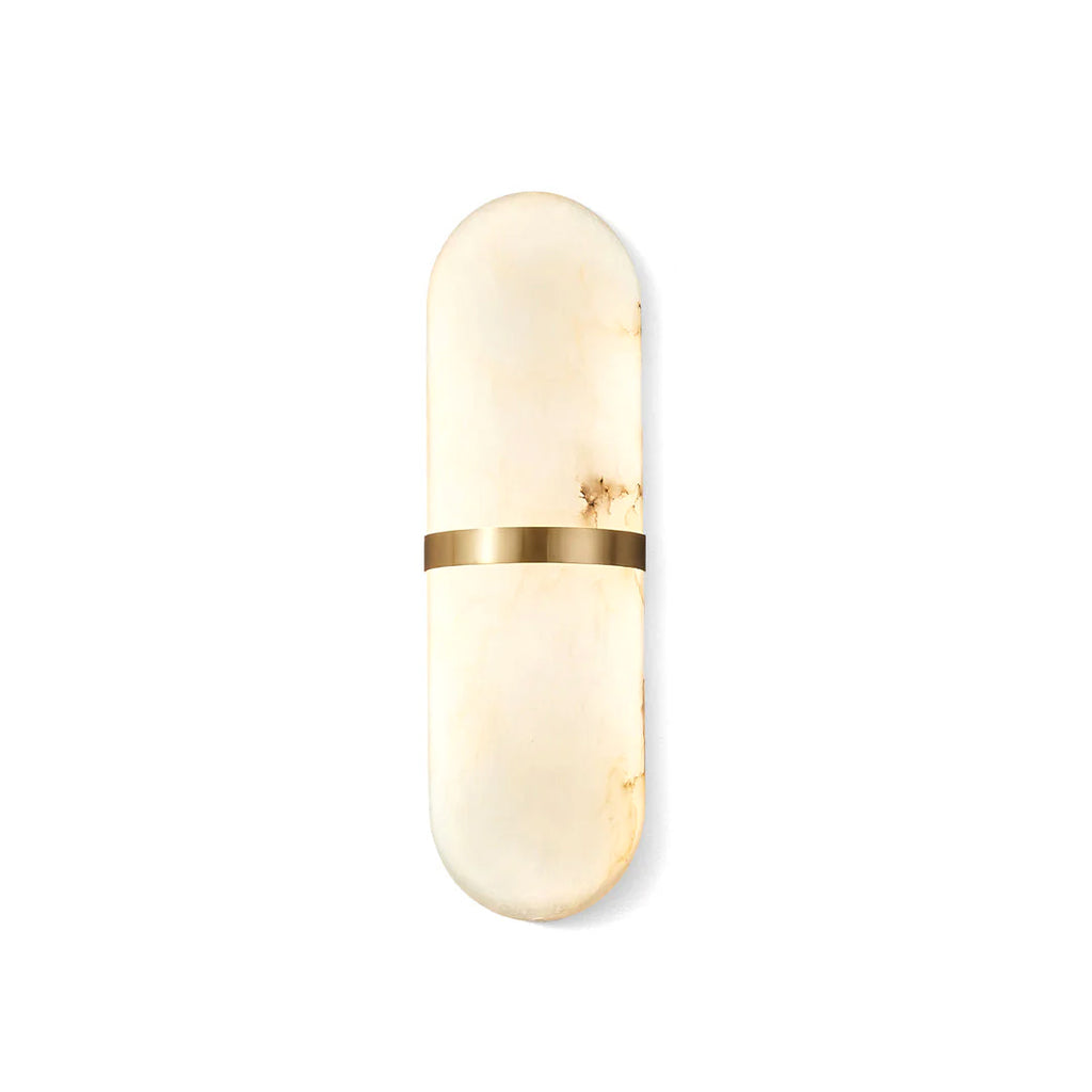 Capsule Alabaster Sconce