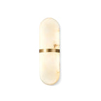 Capsule Alabaster Sconce