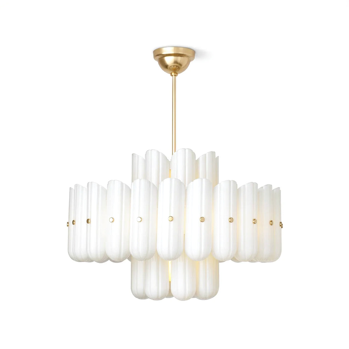 Origami Glass Chandelier