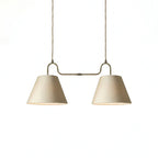 Althea Linen Dual Island Pendant Lamp