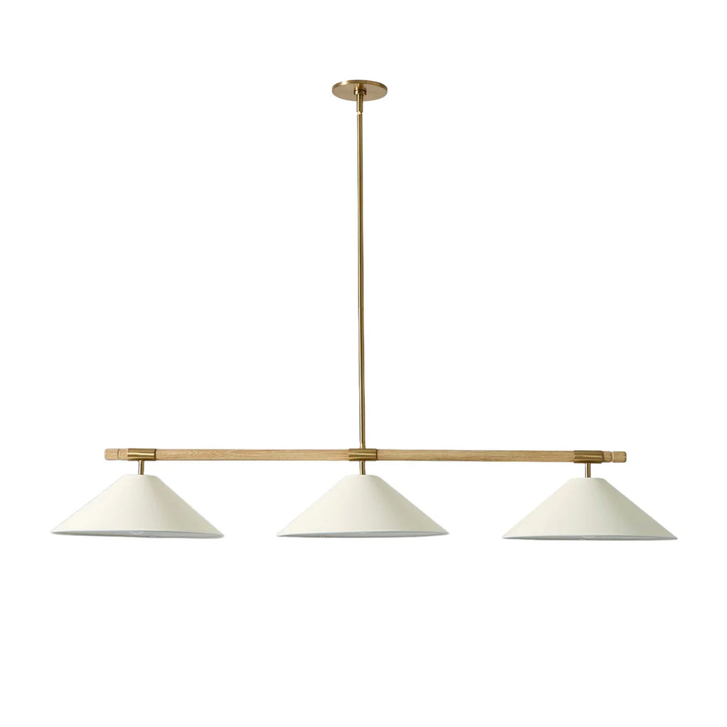 Merivale Linen Linear Island Pendelleuchte
