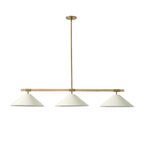 Merivale Linen Linear Island Pendelleuchte