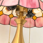 Pastel Petal Mosaic Floor Lamp