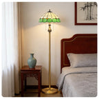 Pastel Petal Mosaic Floor Lamp