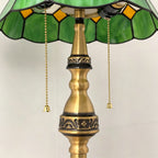 Pastel Petal Mosaic Floor Lamp