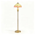 Pastel Petal Mosaic Floor Lamp