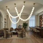 Pearl Necklace Chandelier