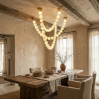 Pearl Necklace Chandelier