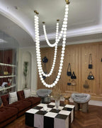 Pearl Necklace Chandelier