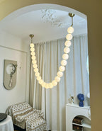 Pearl Necklace Chandelier