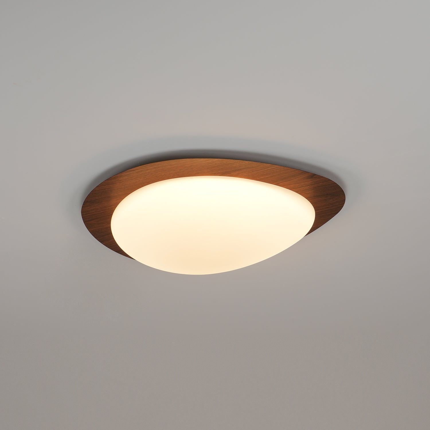 Pebble Metal Plastic Flush Mount