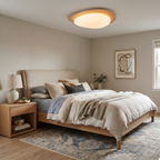 Pebble Metal Plastic Flush Mount
