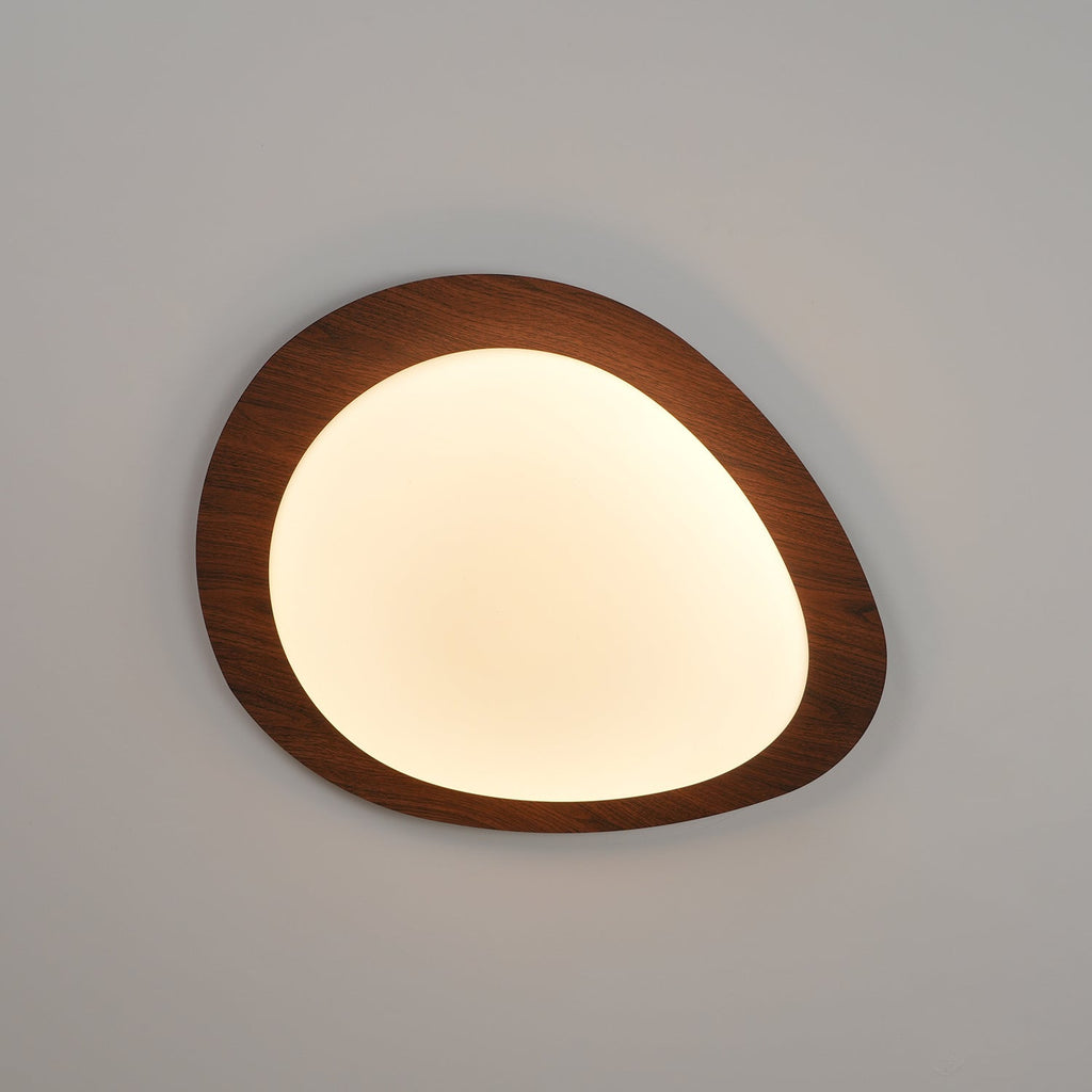 Pebble Metal Plastic Flush Mount