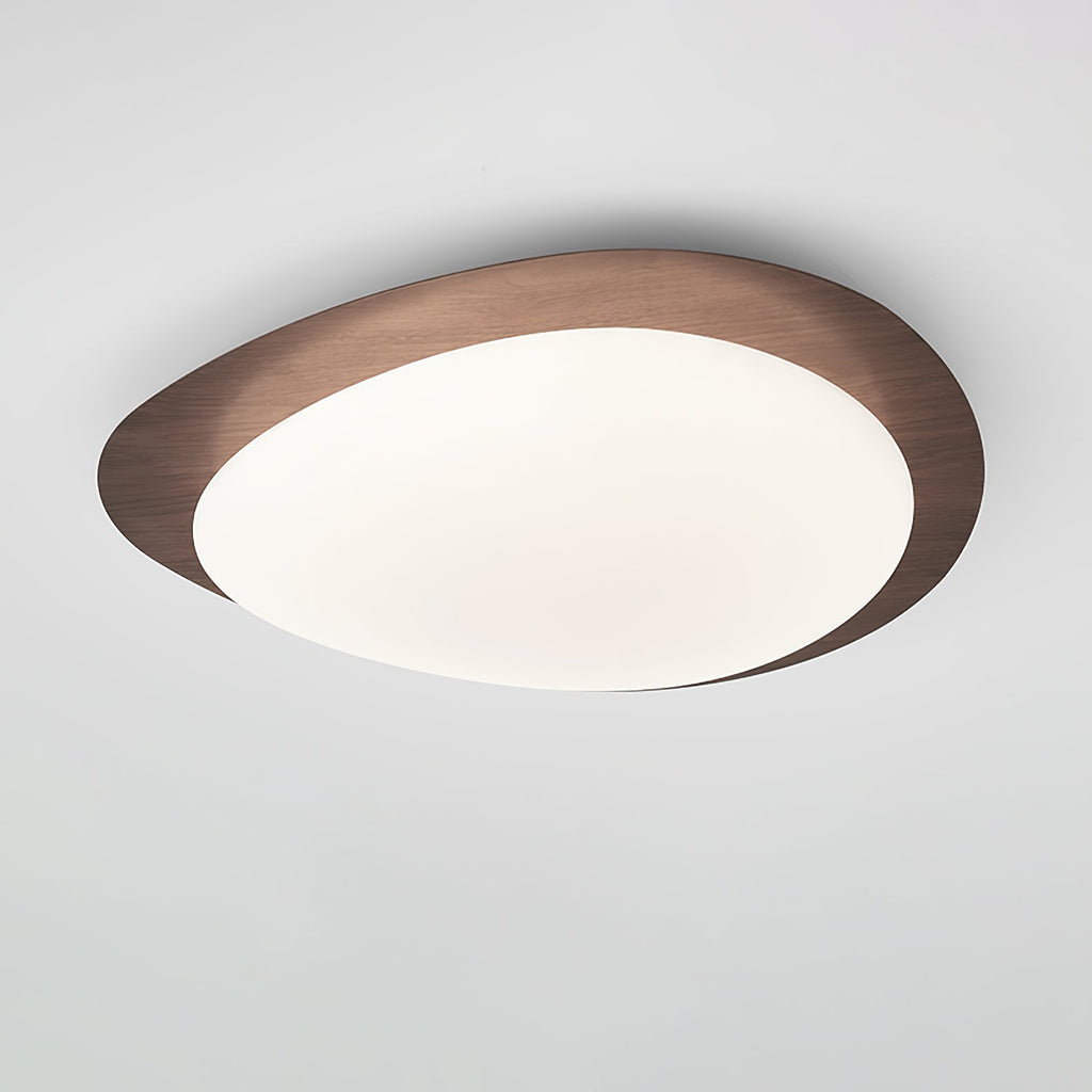 Pebble Metal Plastic Flush Mount