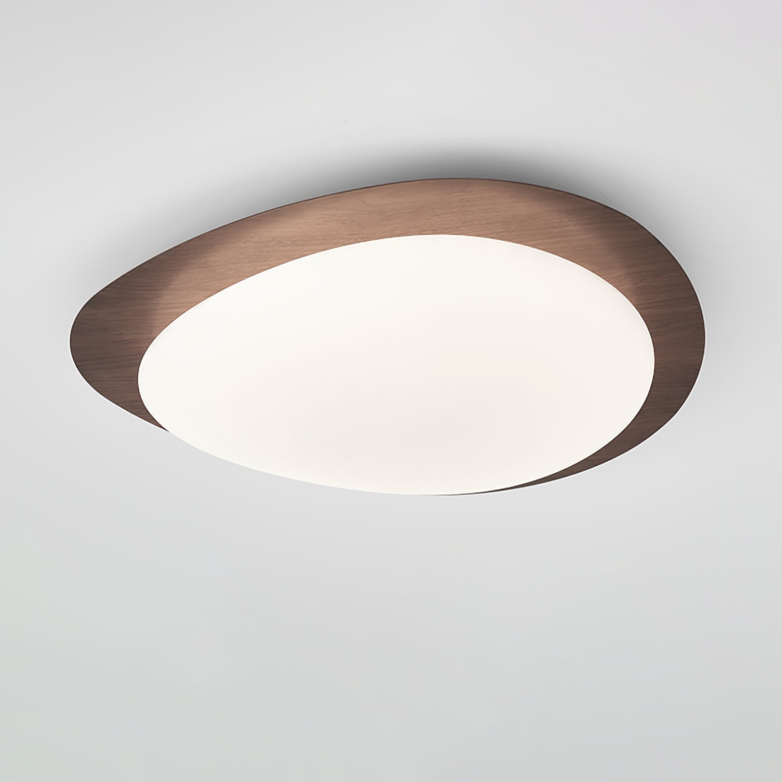 Pebble Metal Plastic Flush Mount
