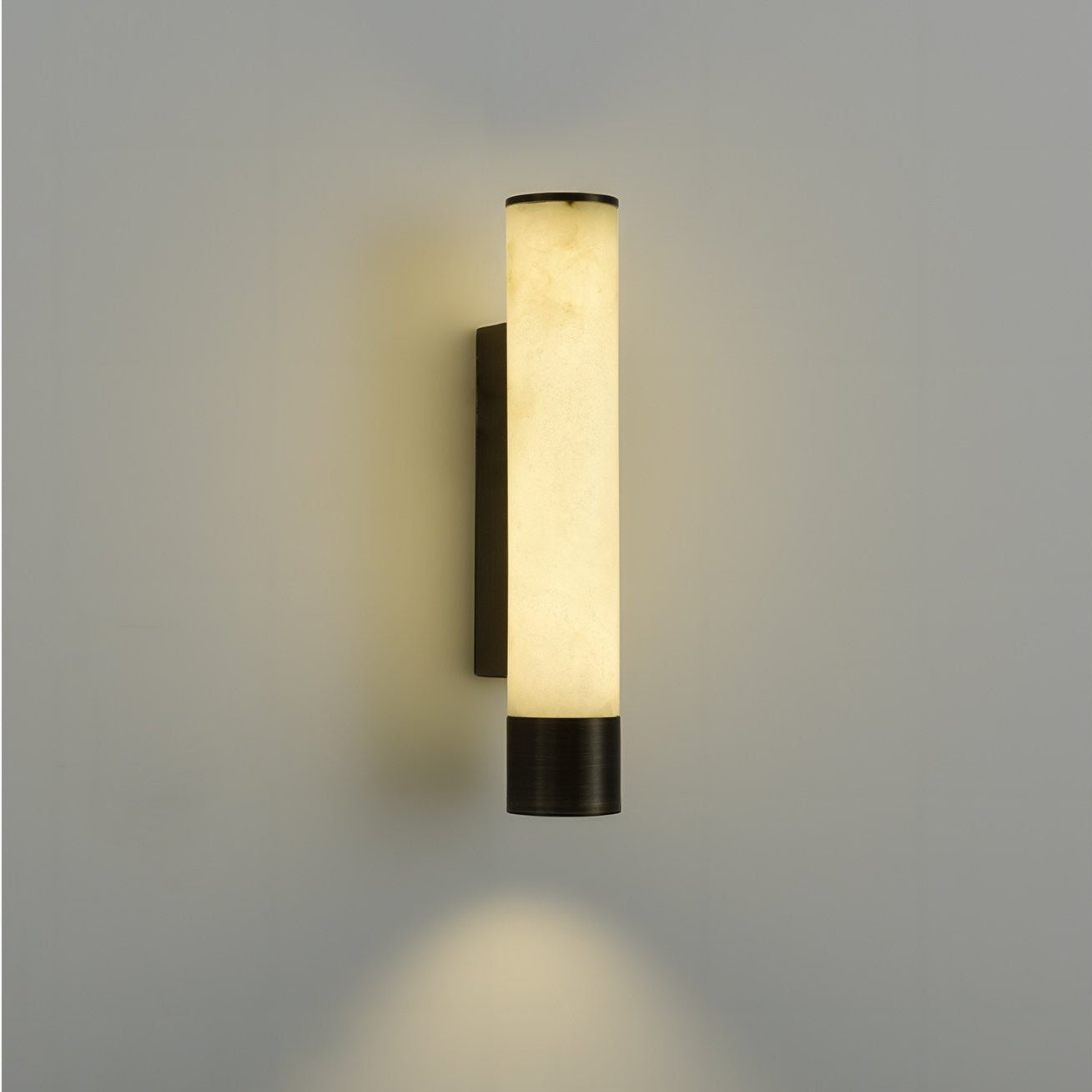 Pillar Alabaster Stone Sconce