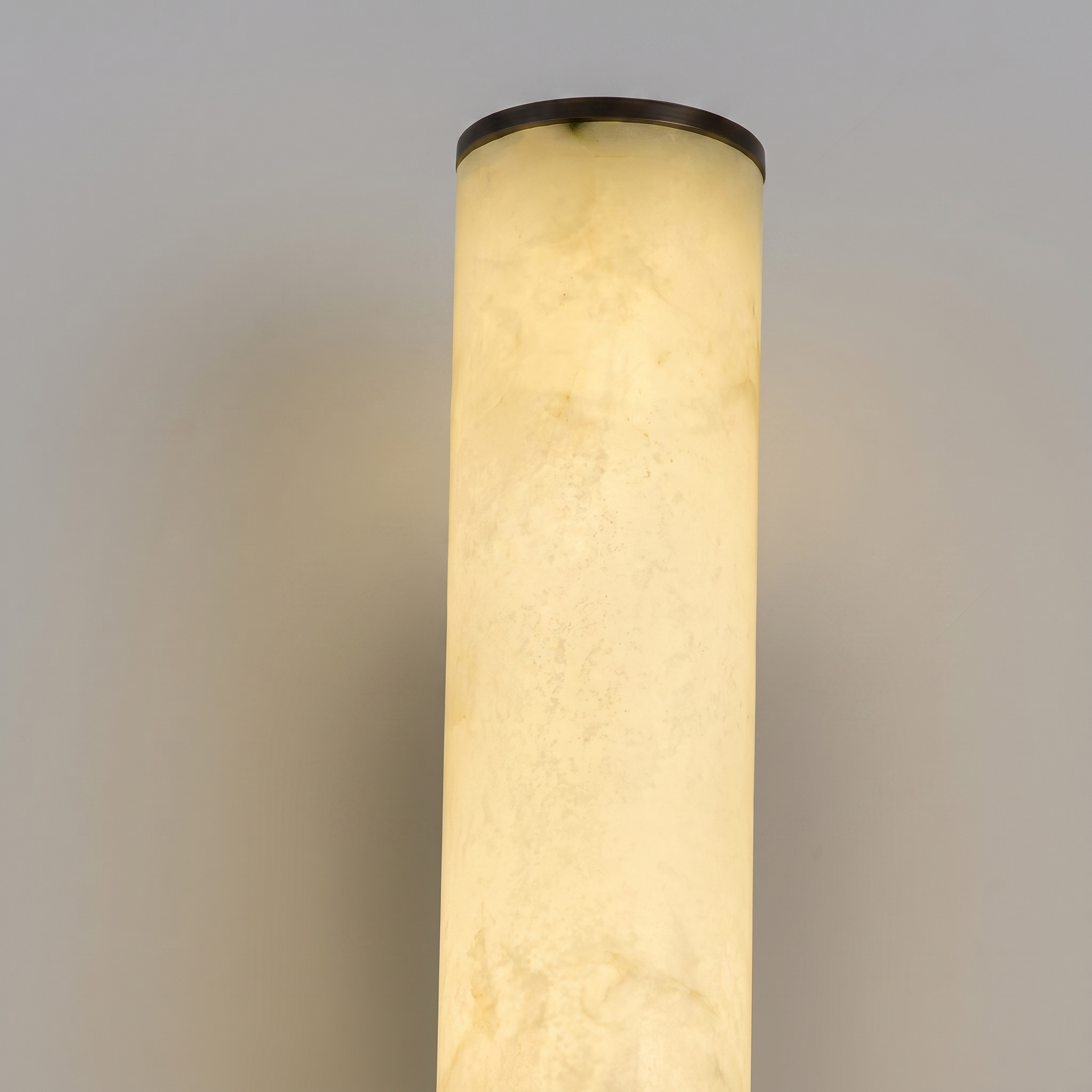 Pillar Alabaster Stone Sconce
