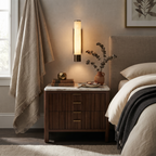 Pillar Alabaster Stone Sconce