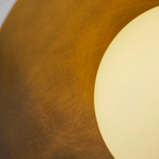 Pivot Brass Saucer Ceiling Light