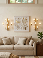 Raggiera Alabaster Globe Wall Sconce