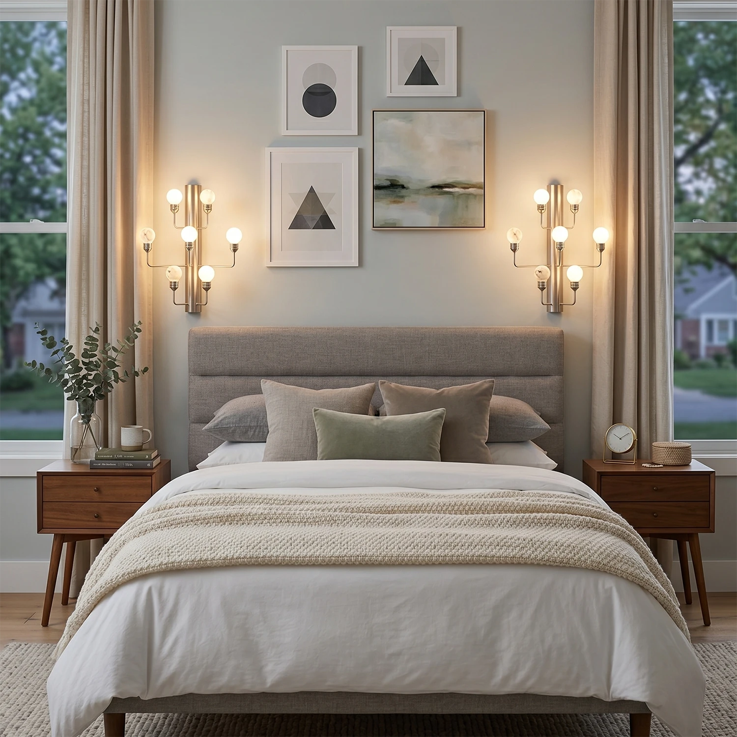 Raggiera Alabaster Globe Wall Sconce