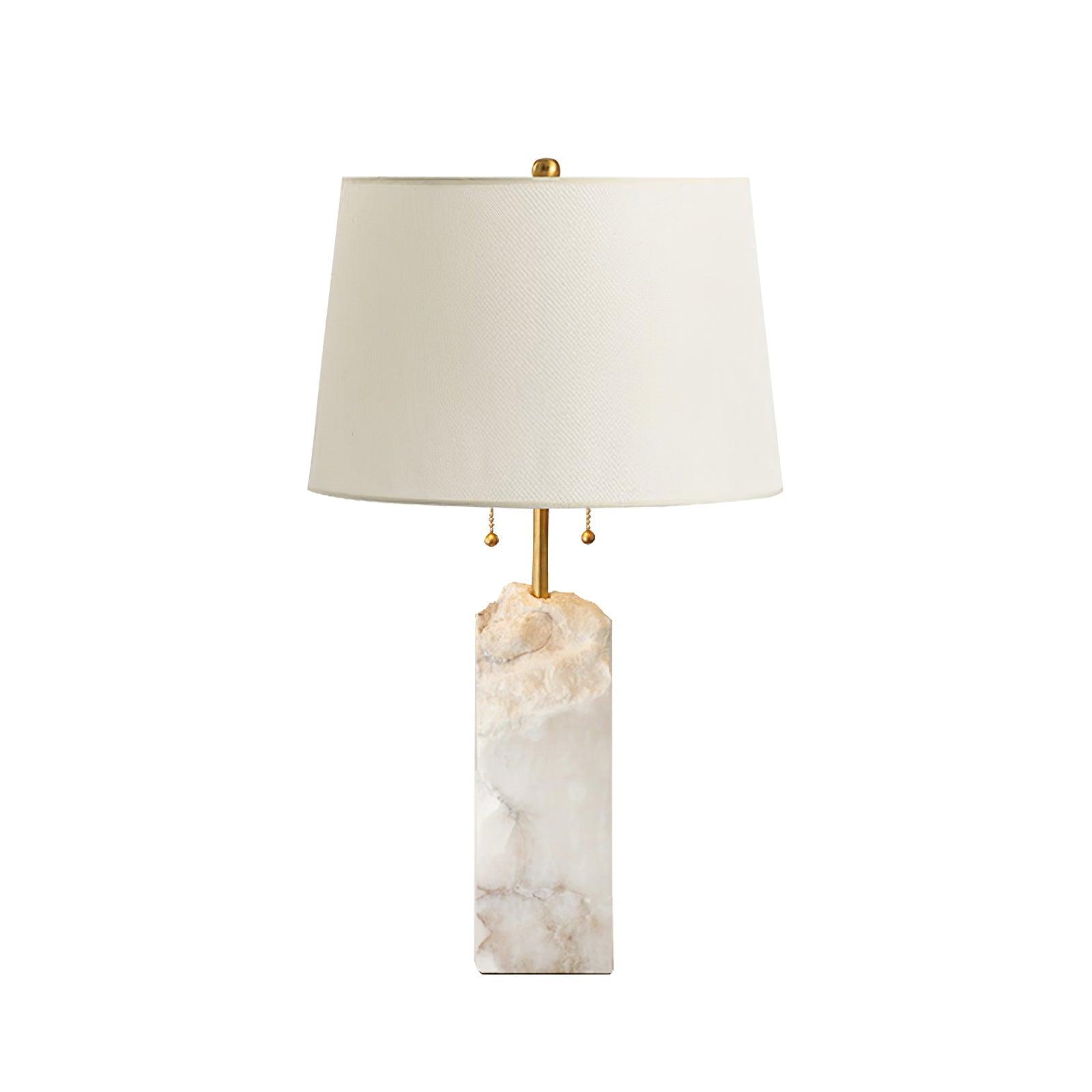 Raw Element Alabaster Table Lamp