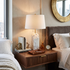 Raw Element Alabaster Table Lamp